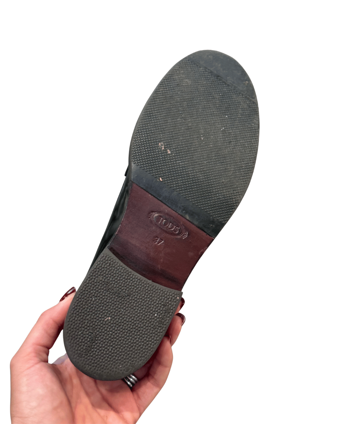 MOCASSINI TODS NERI E BORDEAUX Nr37