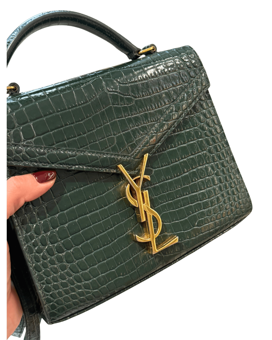 CASSANDRA YSL STAMPA COCCO VERDE