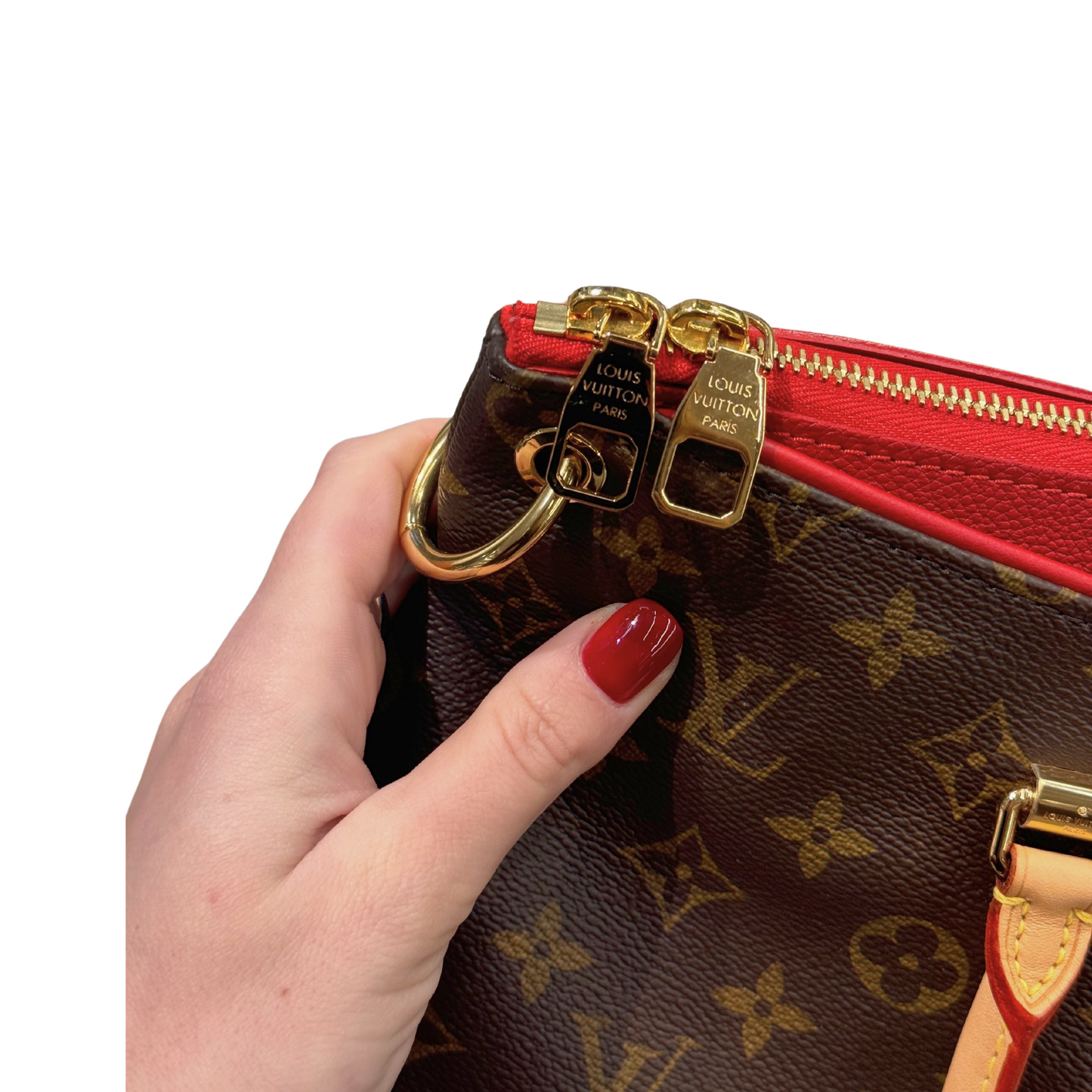 PALLAS LOUIS VUITTON INSERTO ROSSO
