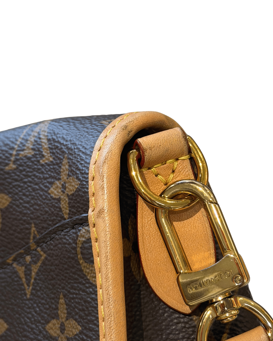 DIANE LOUIS VUITTON MONOGRAM DOPPIA TRACOLLA