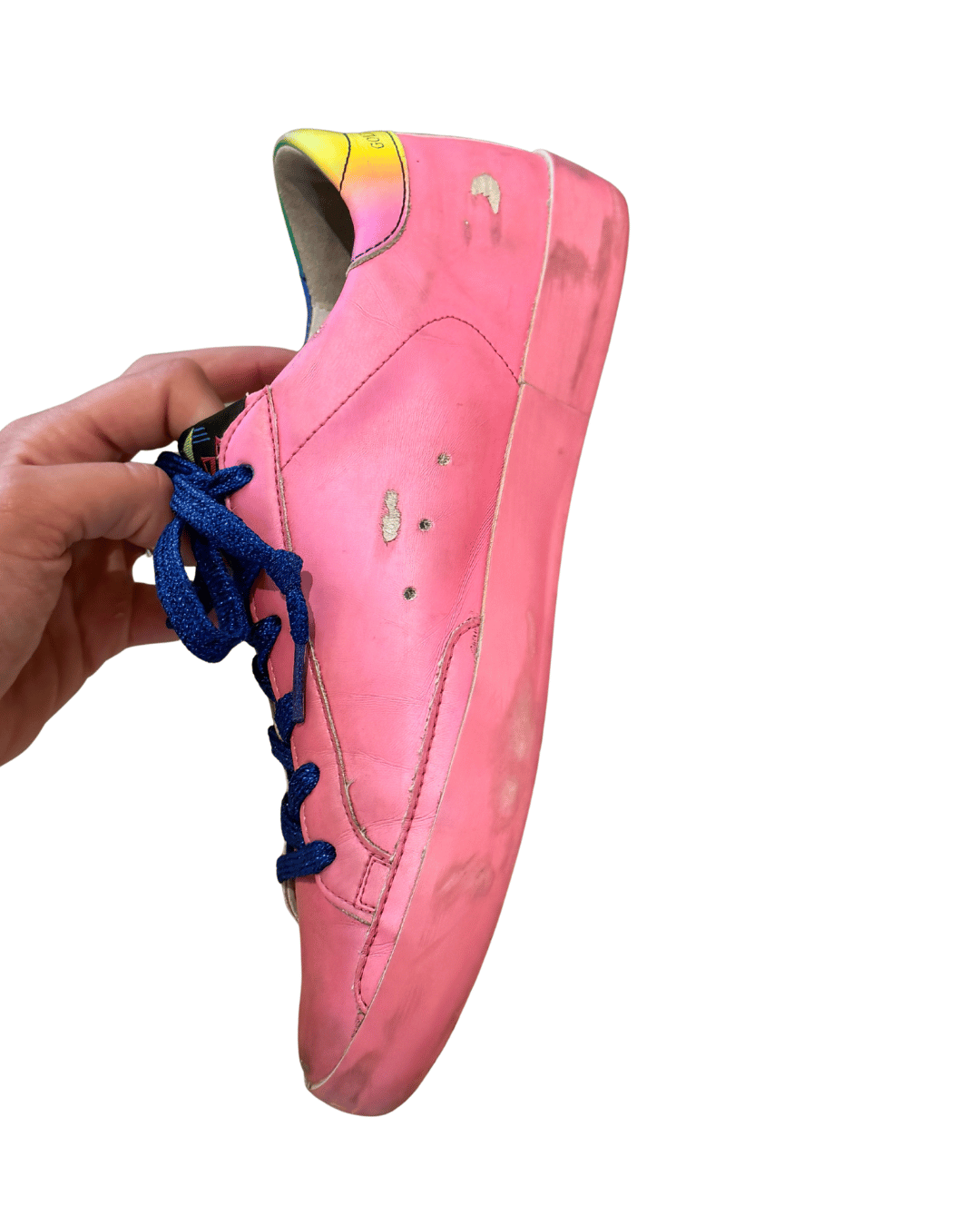 SNEAKERS GOLDEN GOOSE ROSA Nr 38