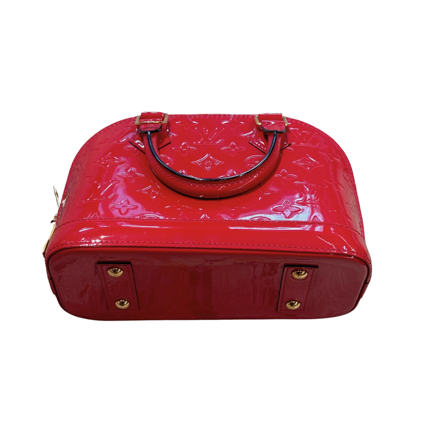 ALMA BB LOUIS VUITTON ROSSA VERNIS