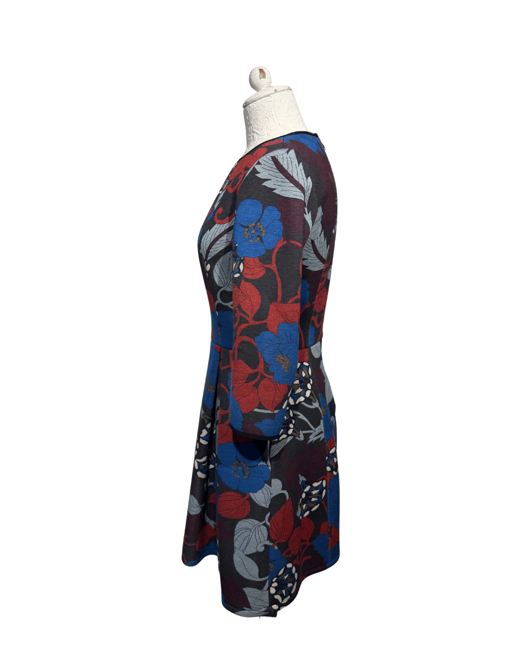 ABITO MAX&CO FIORI MANICE A 3/4 Tg 38