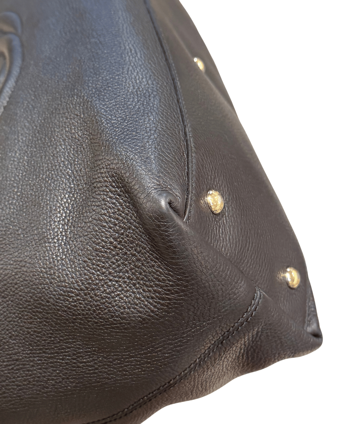 BORSA GUCCI SOHO NERA CON NAPPINA