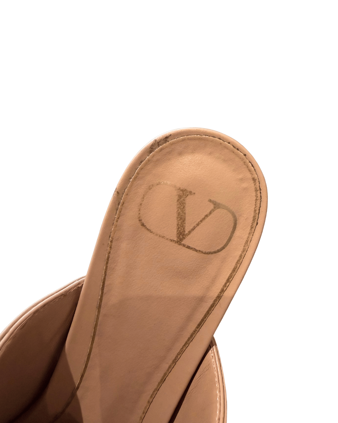BALLERINE VALENTINO ROMAN STUD NUDE CON BORCHIE Nr 40