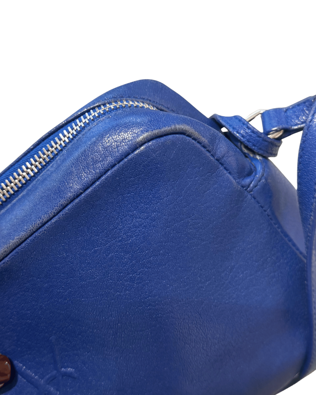 CAMERA BAG YSL BLU ELETTRICA