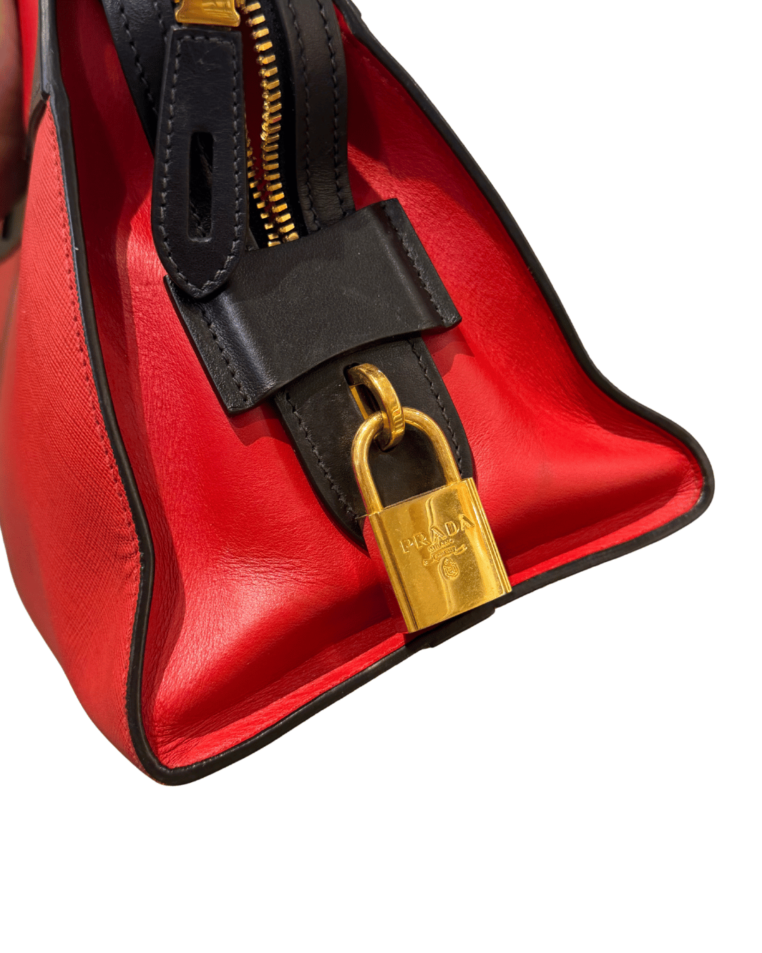 PRADA ESPLANADE BICOLORE ROSSA E NERA