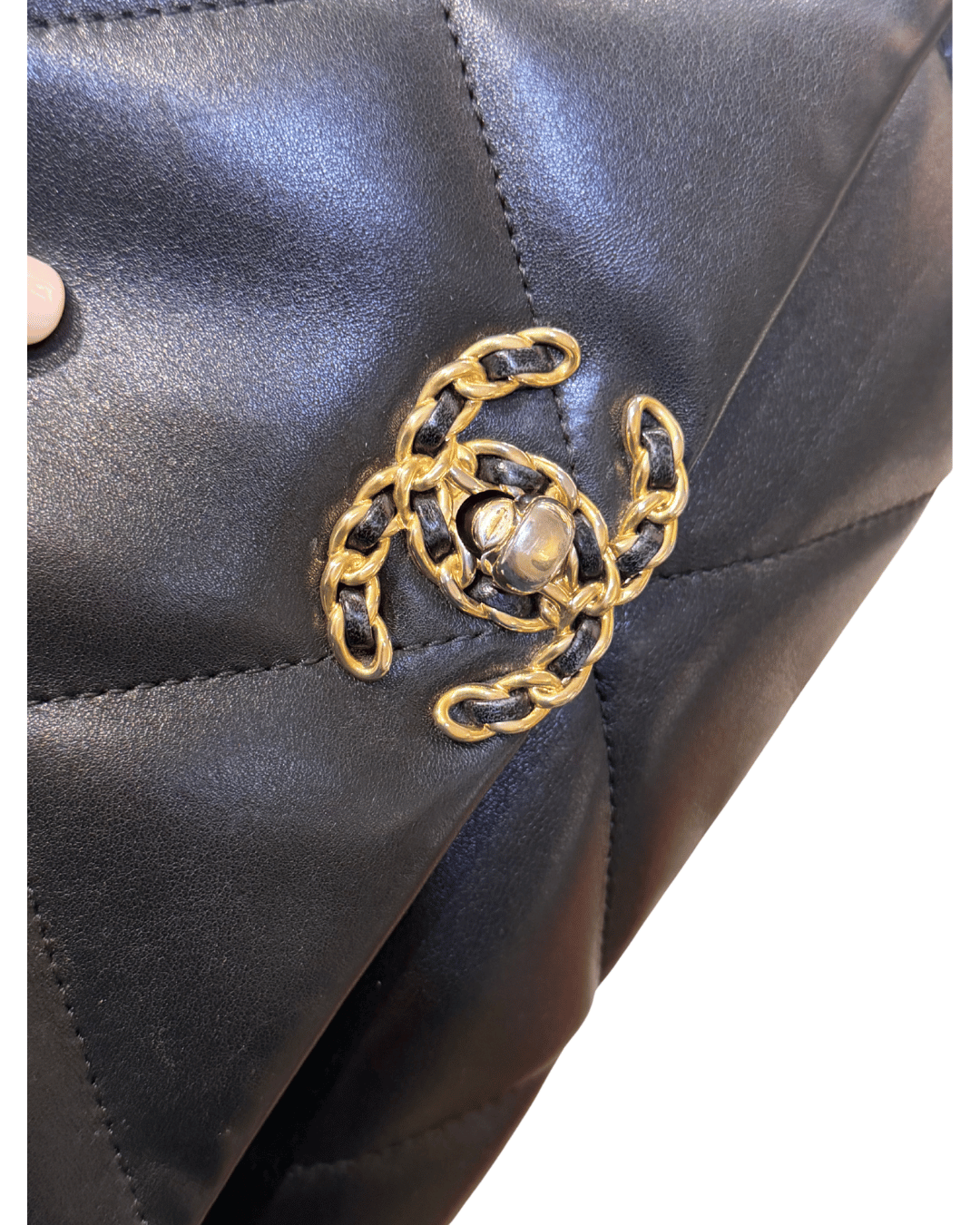 CHANEL 19 MISURA SMALL NERA