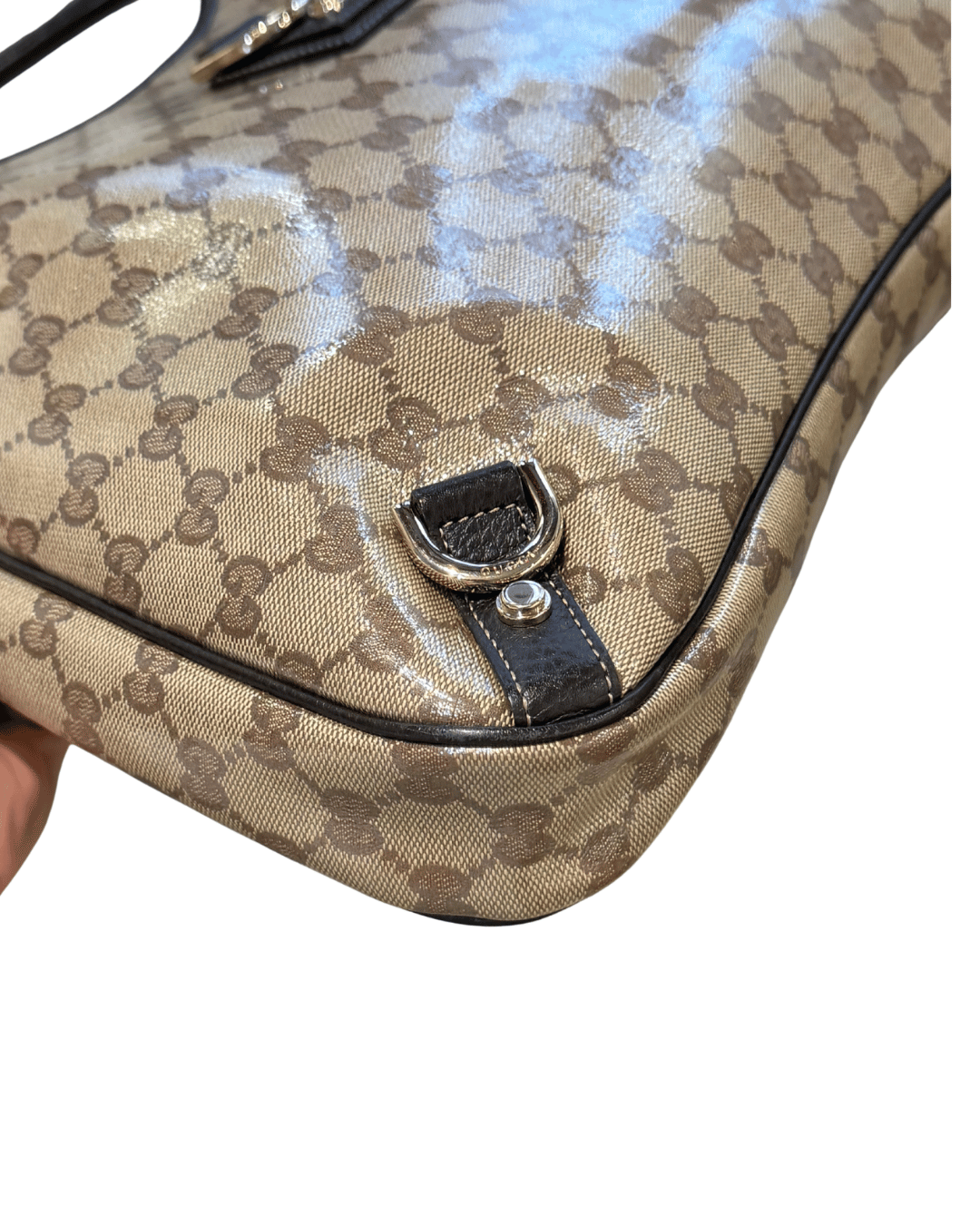 BORSA GUCCI A SPALLA GG PVC