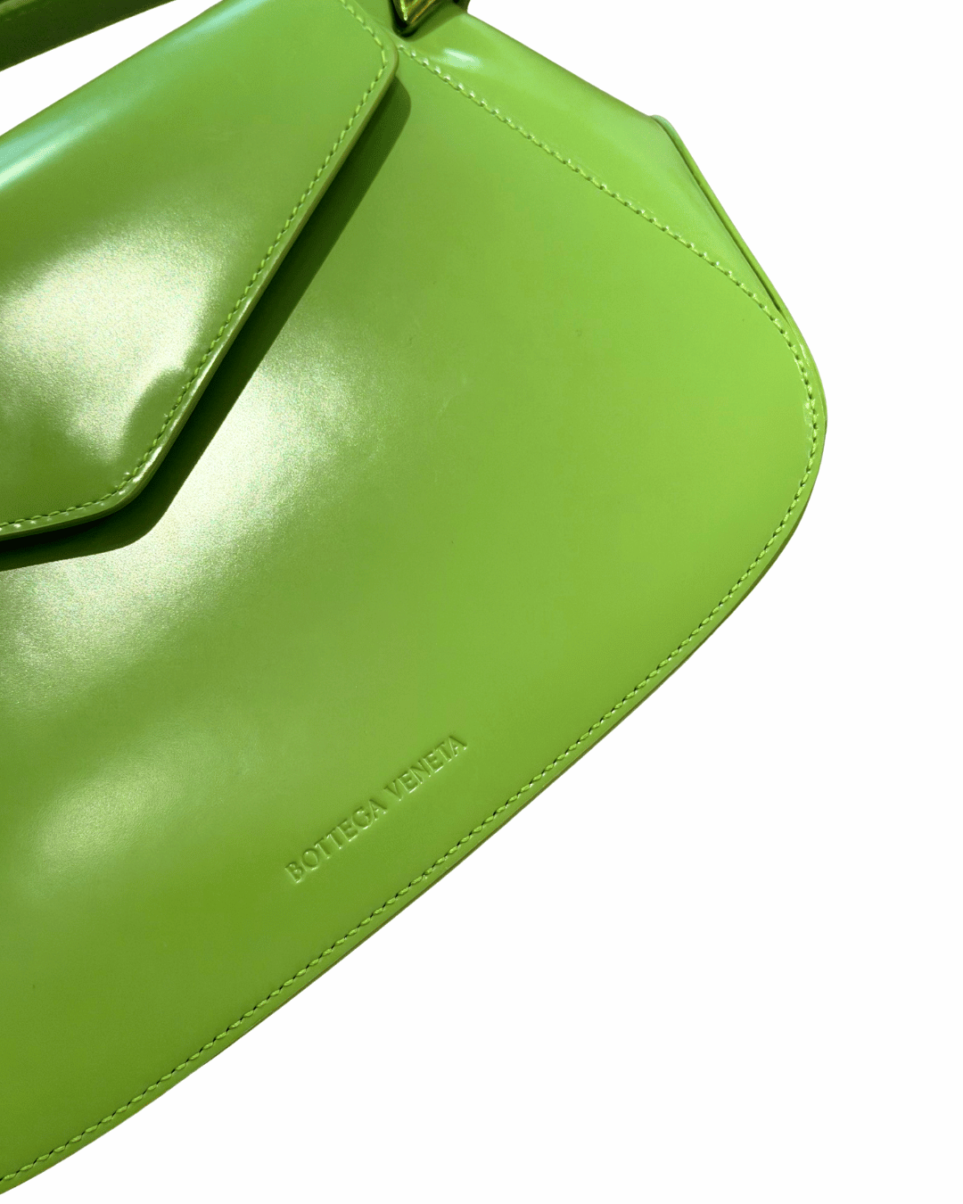 BOTTEGA VENETA D RING-TOYIN VERDE ACIDO