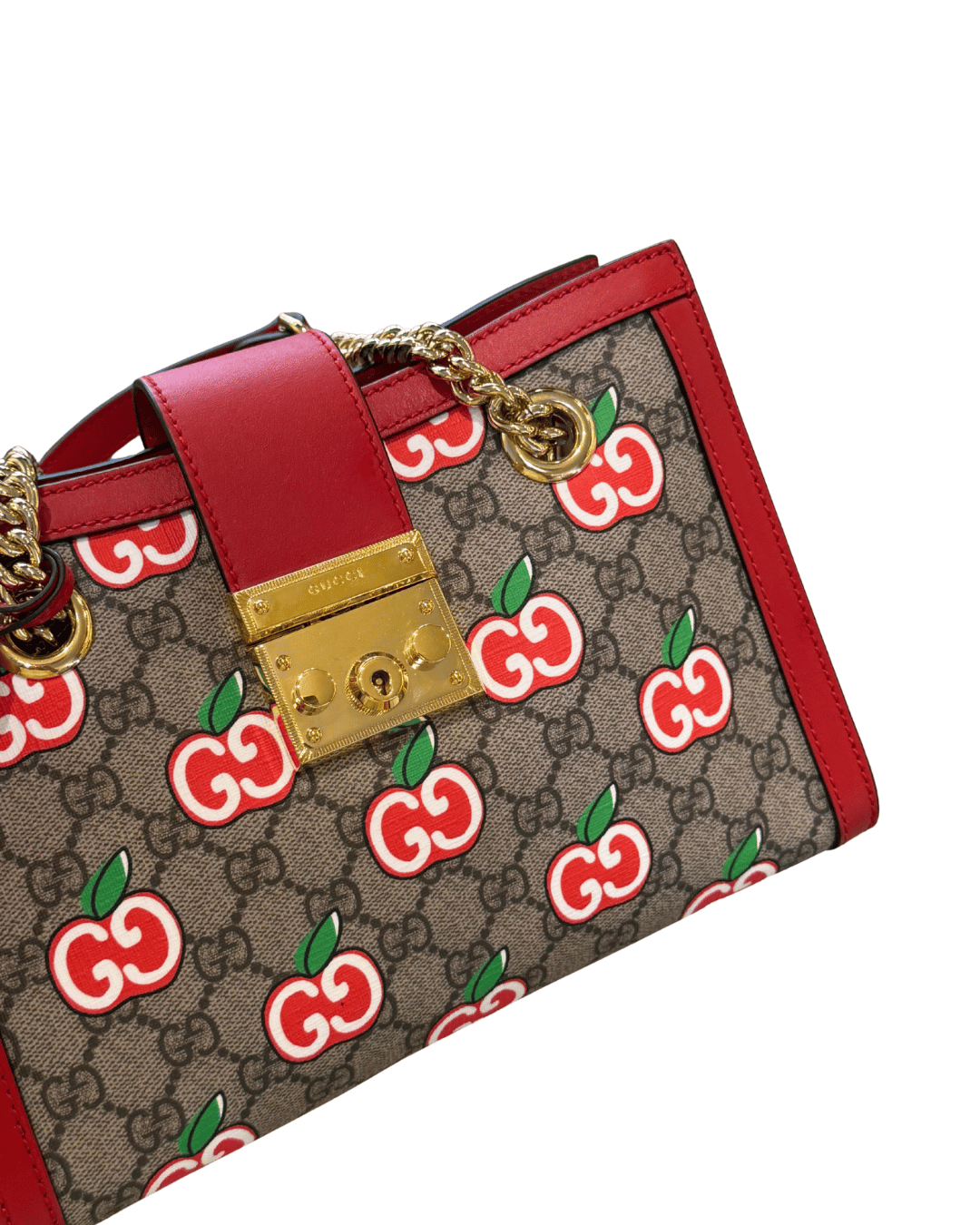 GUCCI PADLOCK GG SUPREME APPLE