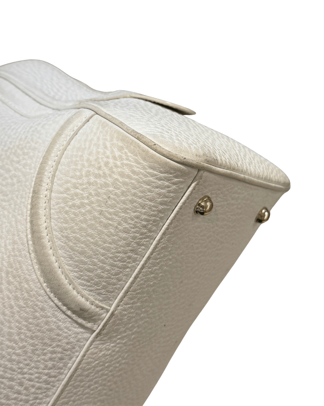 GUCCI BOSTON BLONDIE PELLE BIANCA FASCIA WEB