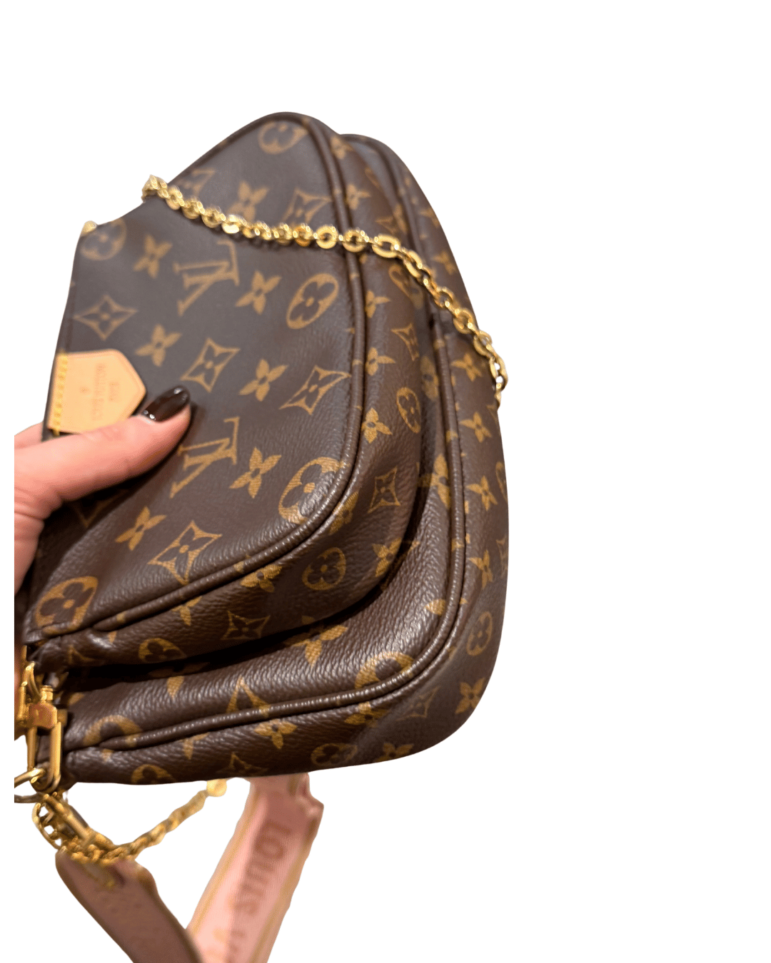 MULTIPOCHETTE LOUIS VUITTON TRACOLLA ROSA