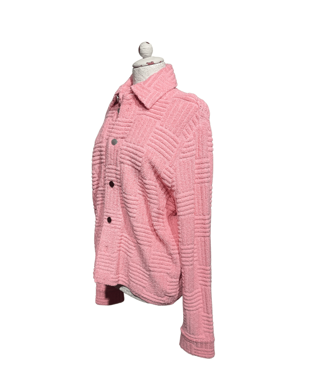 CAMICIA IN SPUGNA ROSA BOTTEGA VENETA