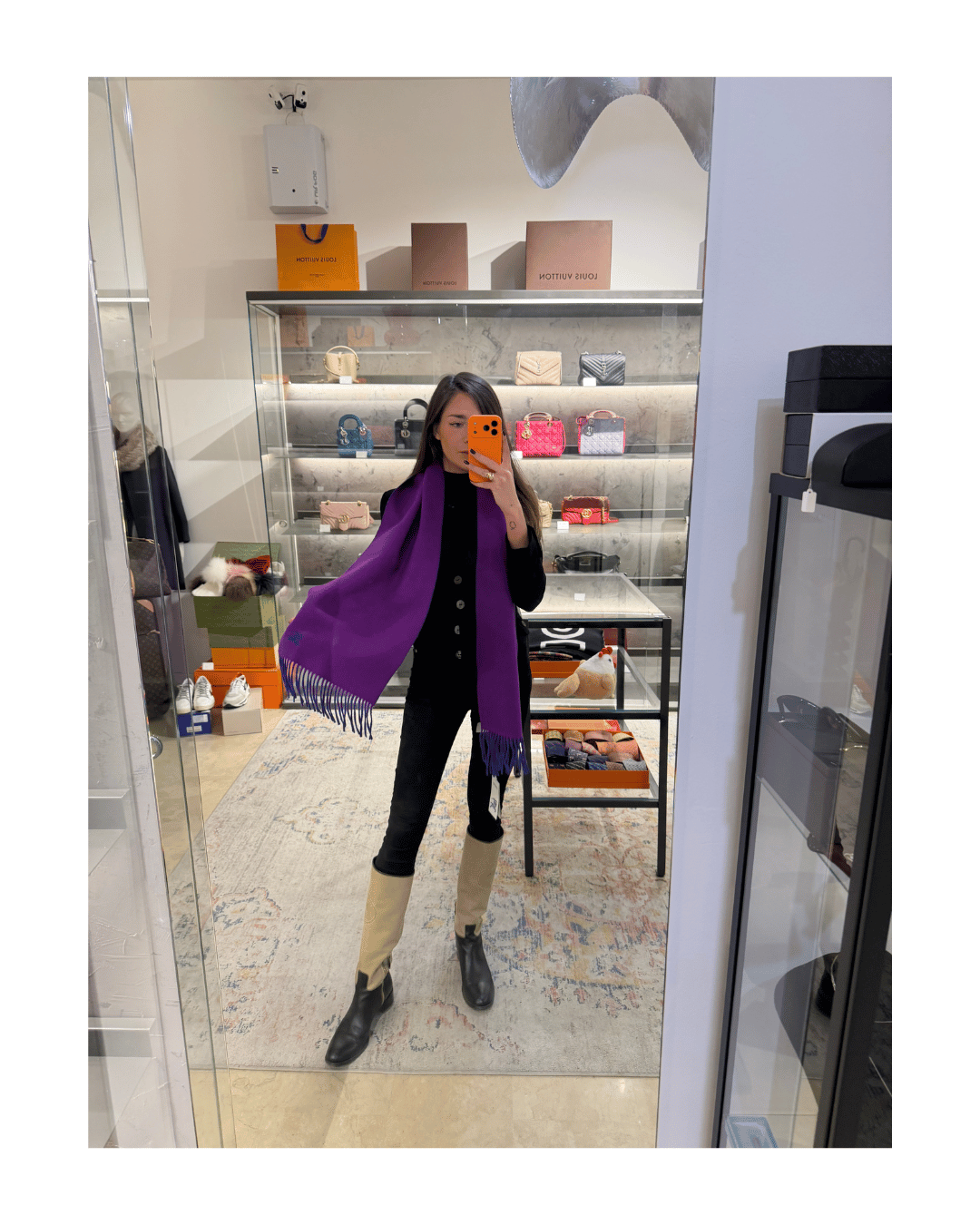 SCIARPA BURBERRY CASHMERE BICOLORE