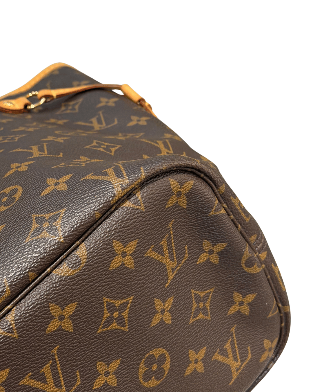 NEVERFULL MM LOUIS VUITTON MONOGRAM INTERNO ROSSO