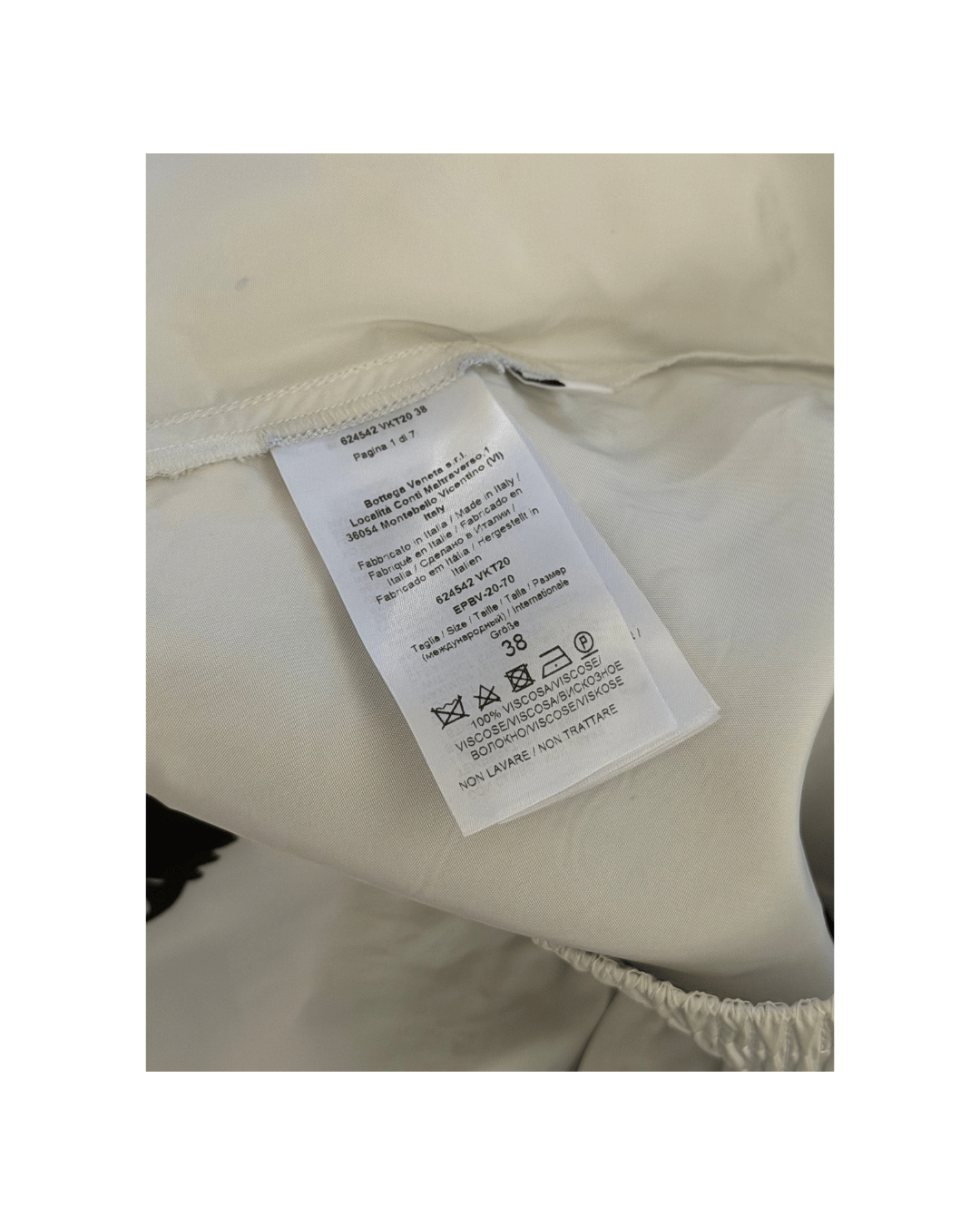 PANTALONI CORTI BOTTEGA VENETA MONKEY PINEAPPLE Tg 38
