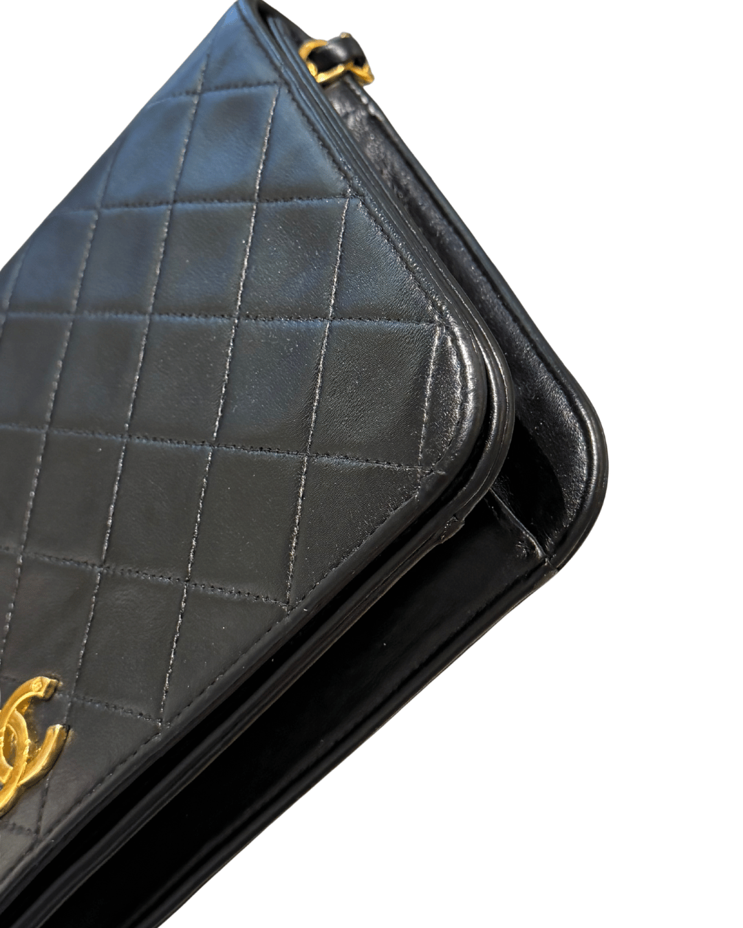 POCHETTE CHANEL VINTAGE TIMLESS NERA