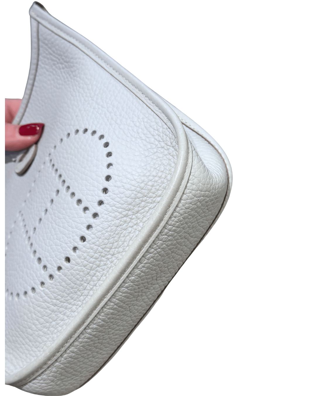 MINI EVELYNE HERMES AZZURRA CARTA DA ZUCCHERO