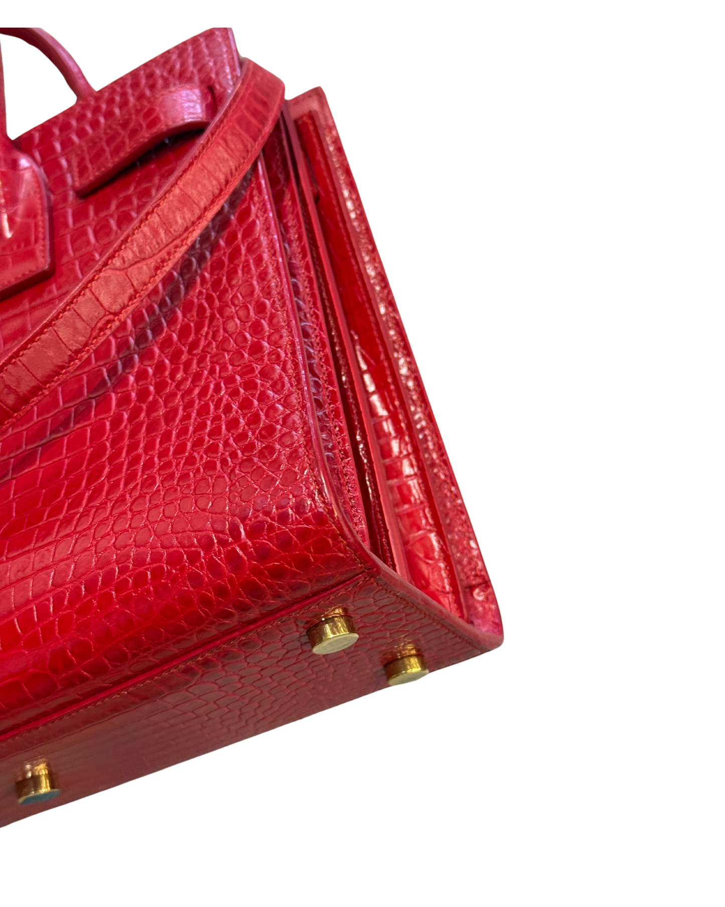 SAC DE JOUR SMALL ROSSA STAMPA COCCO