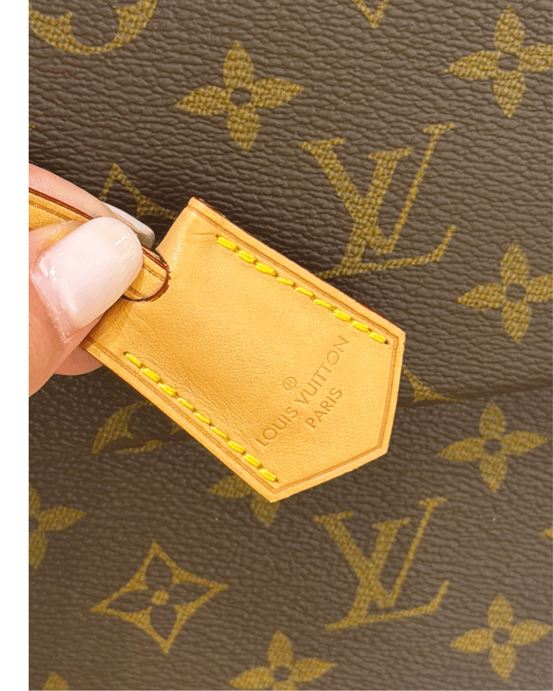 CLUNY MM LOUIS VUITTON TRACOLLA BICOLORE