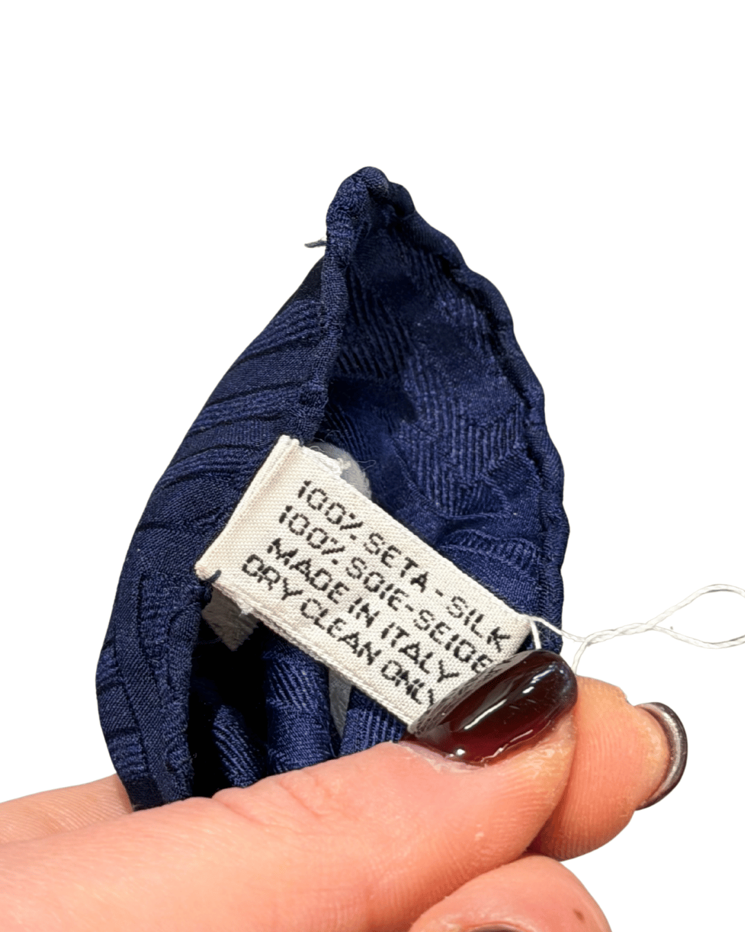 FOULARD CHANEL BIANCO E BLU