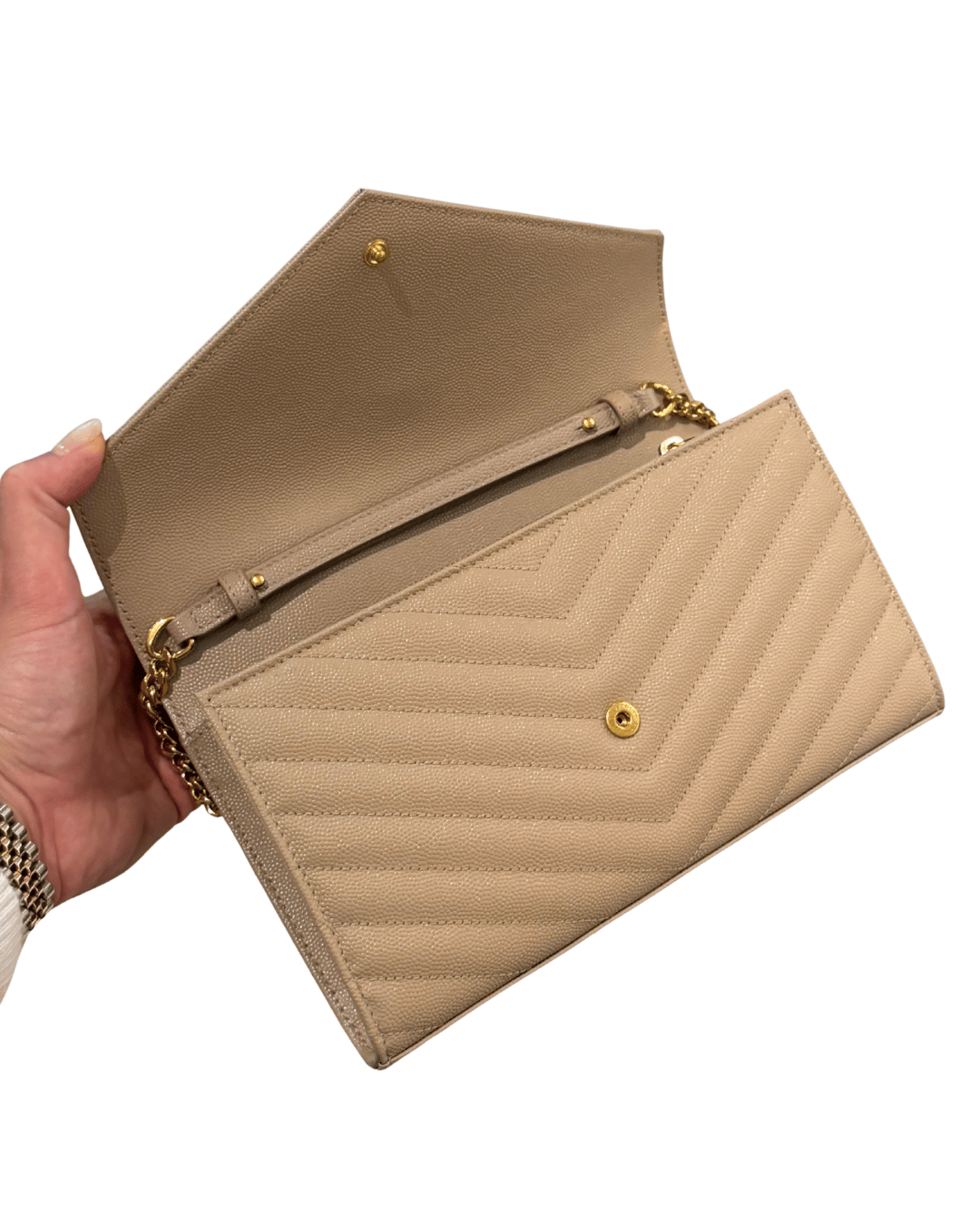 CASSANDRA YSL GRAIN DE POUDRE BEIGE