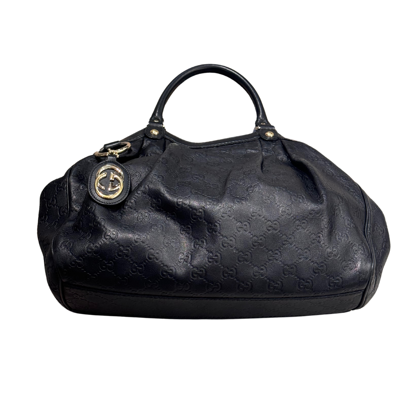 BORSA GUCCI NERA IN PELLE