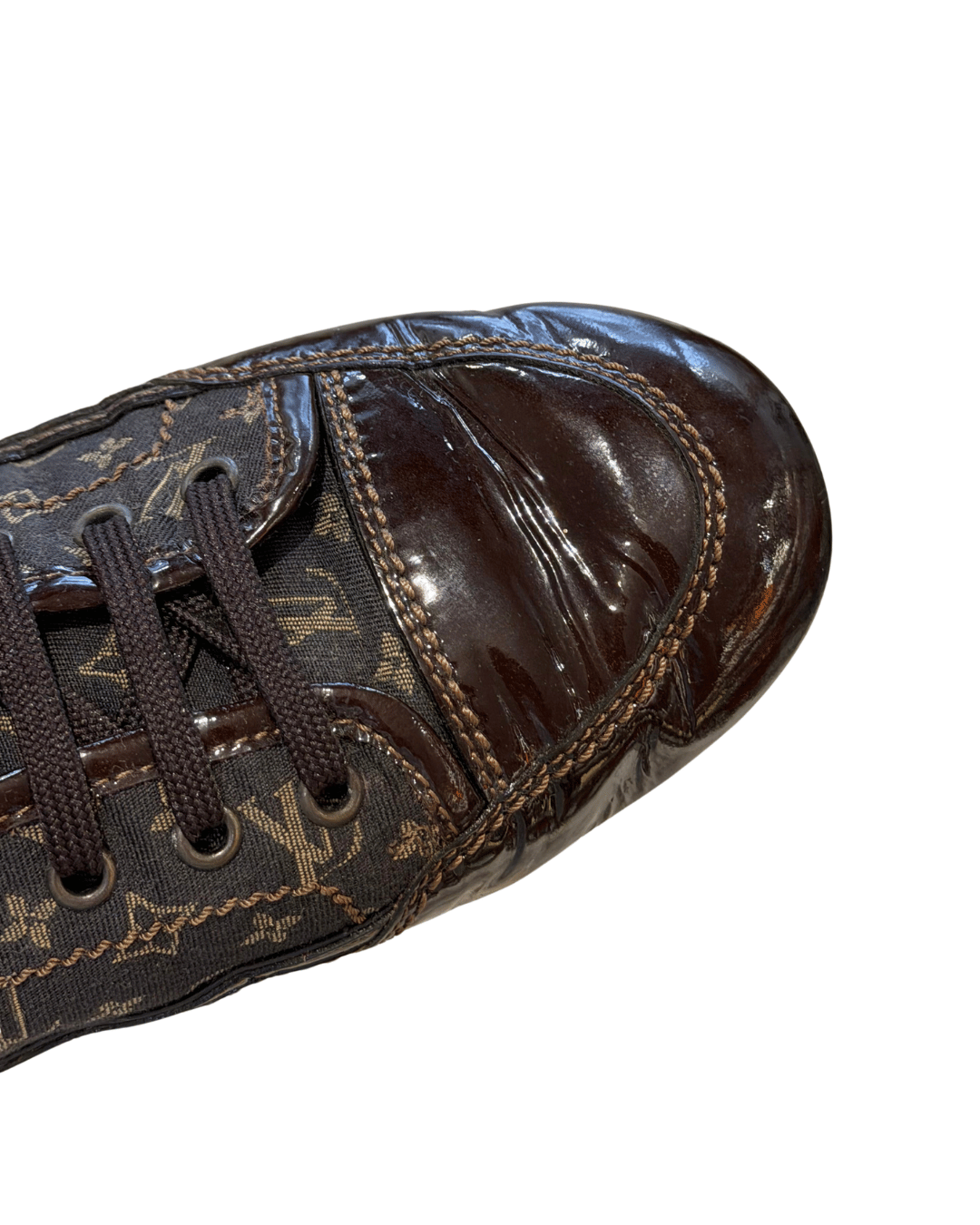 SNEAKERS LOUIS VUITTON MONOGRAM E RIFINITURE VERNICE