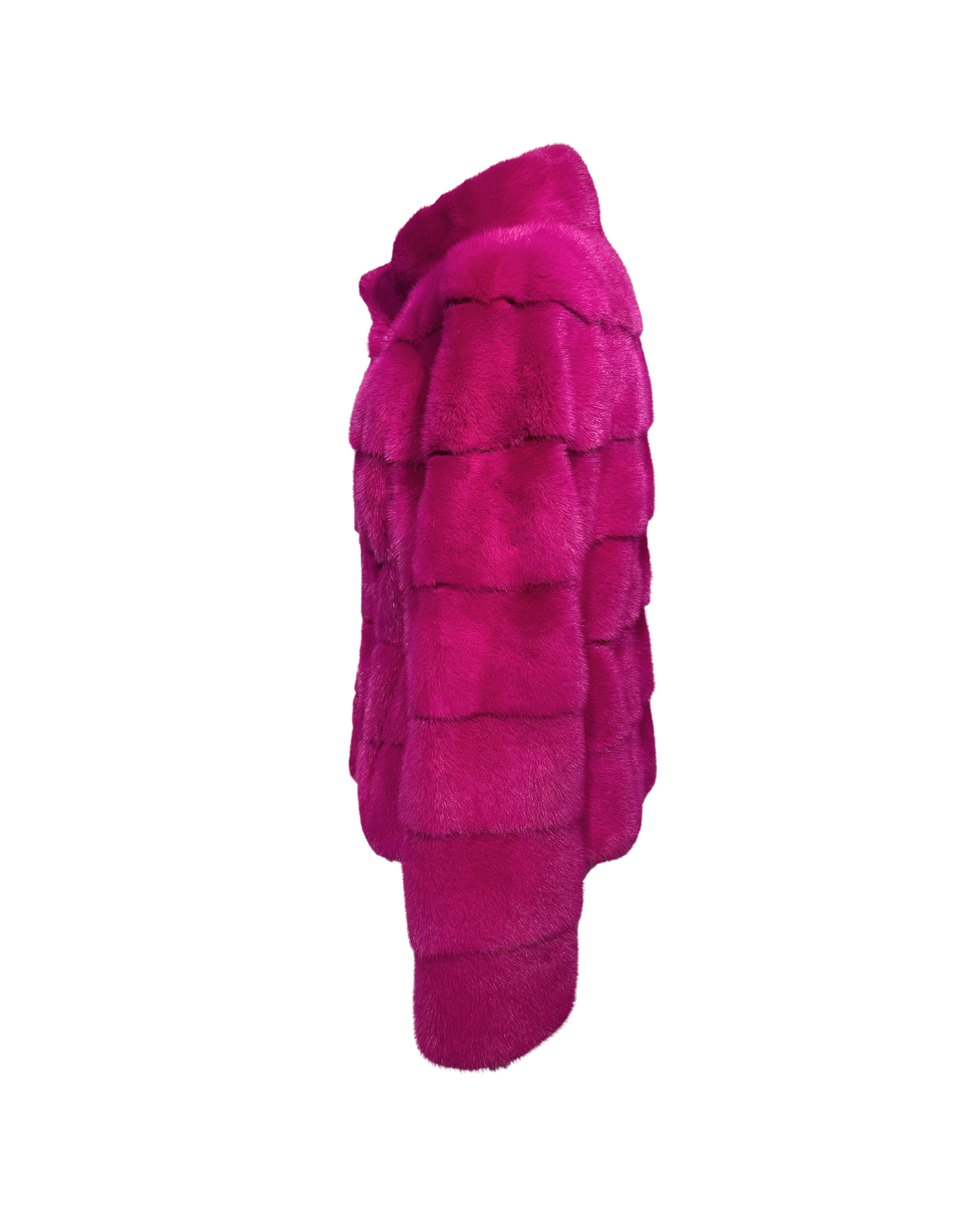PELLICCIA VISONE FUCSIA