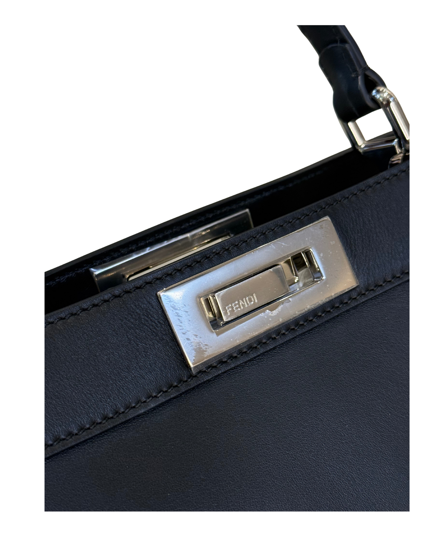 FENDI PEEKABOO MEDIA NERA