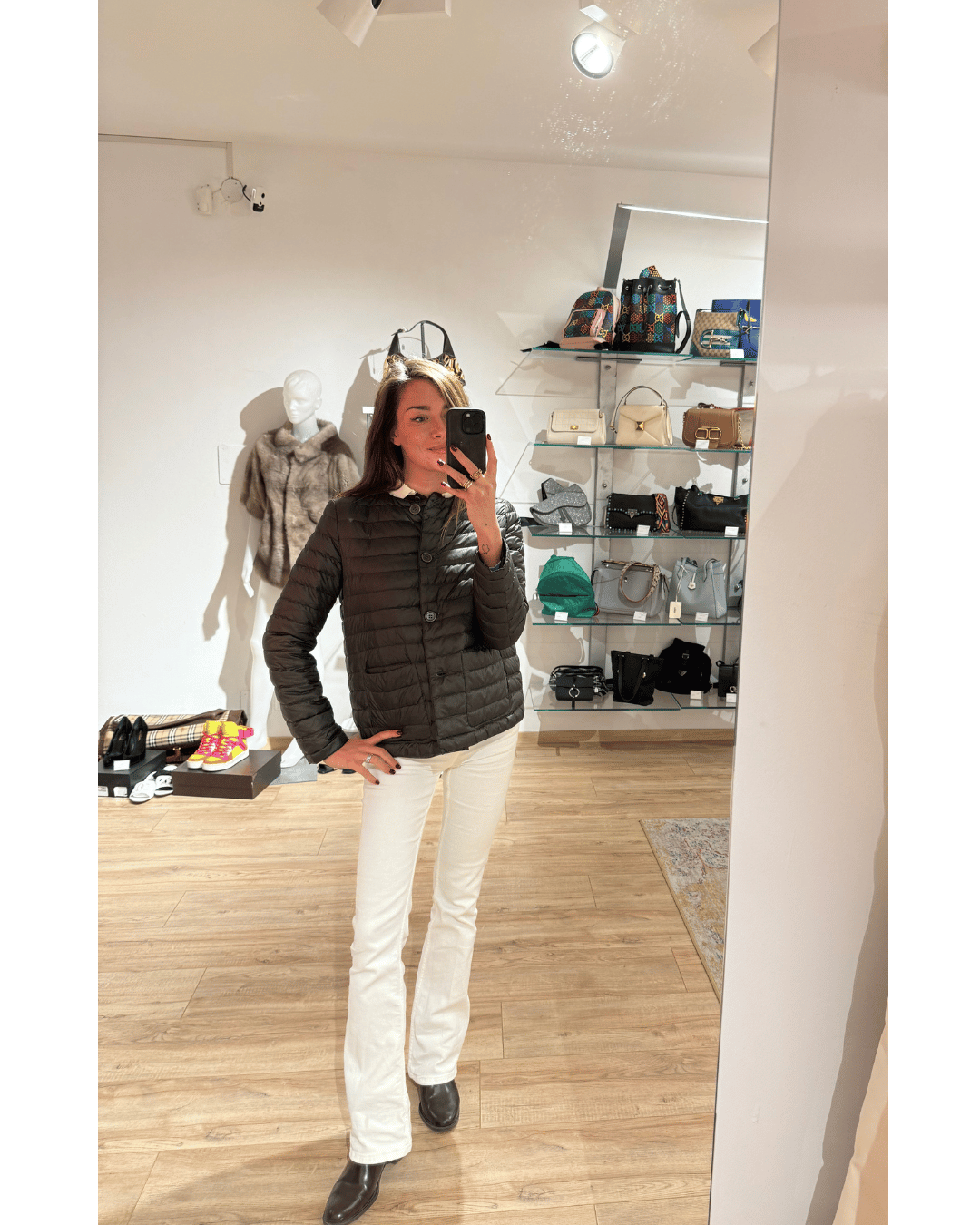 PIUMINO LEGGERO ASPESI VERDE