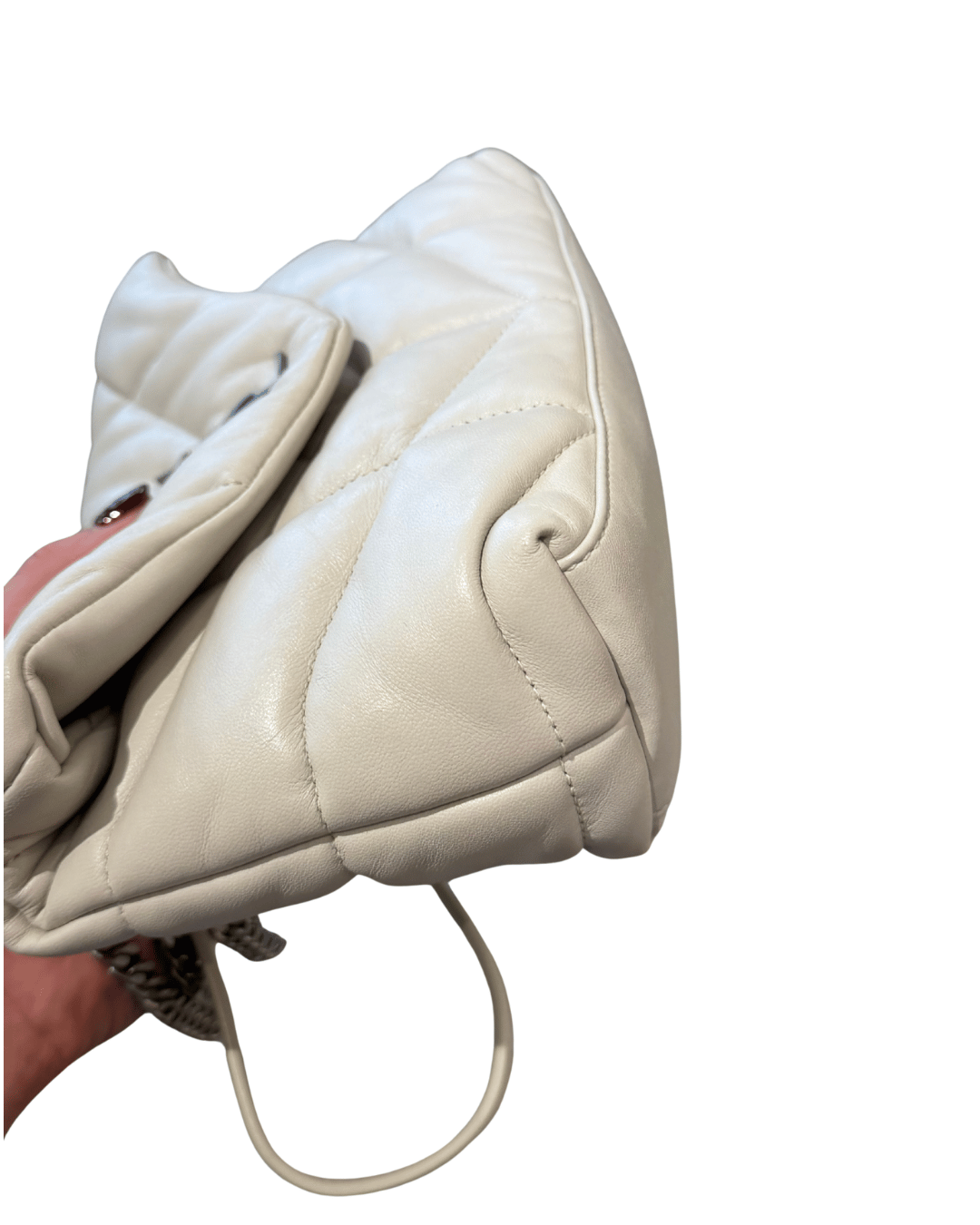 PUFFER TOY YSL AVORIO