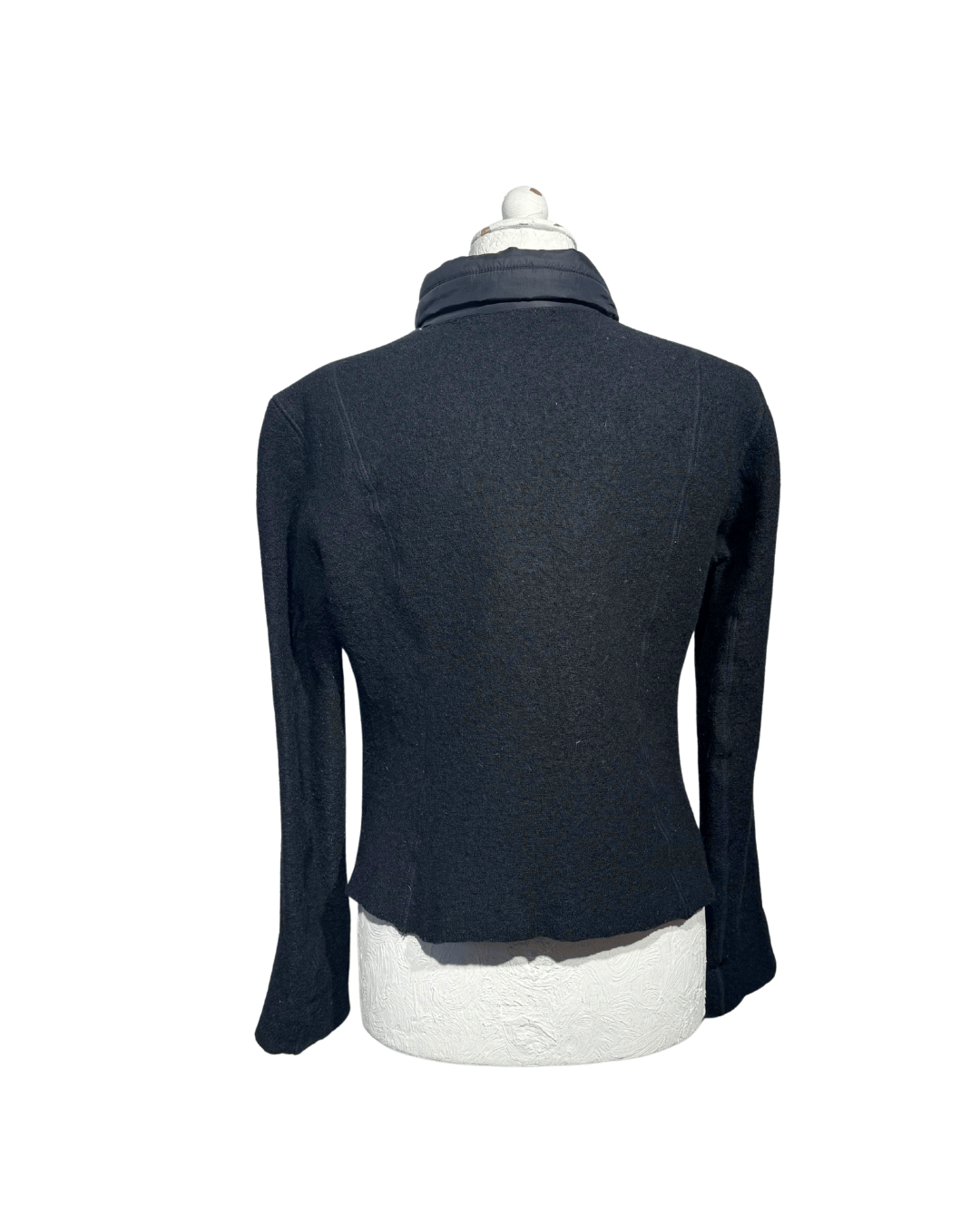 GIACCA ASPESI PIUMINO E LANA NERO