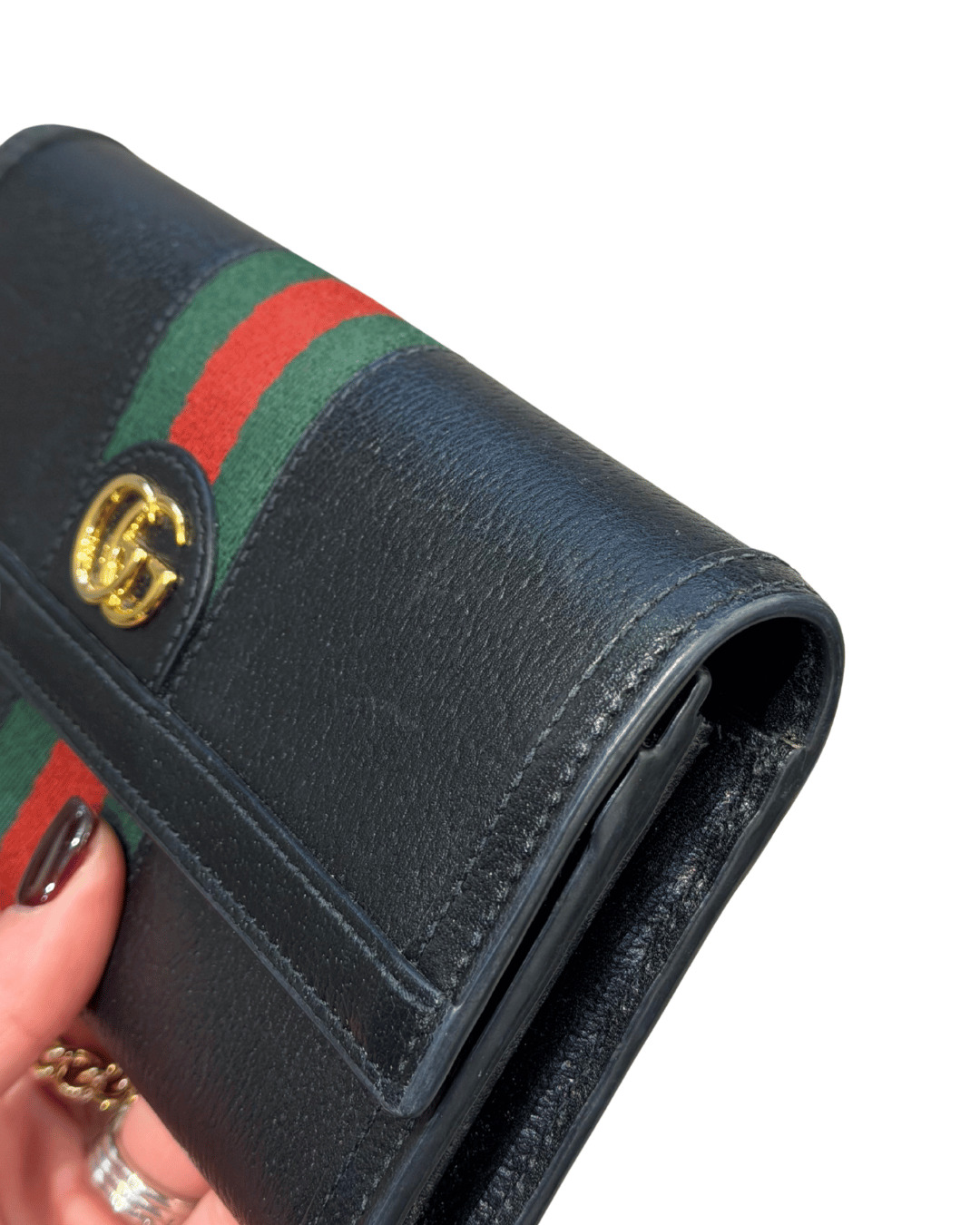 PORTAFOGLIO GUCCI OPHIDIA NERO