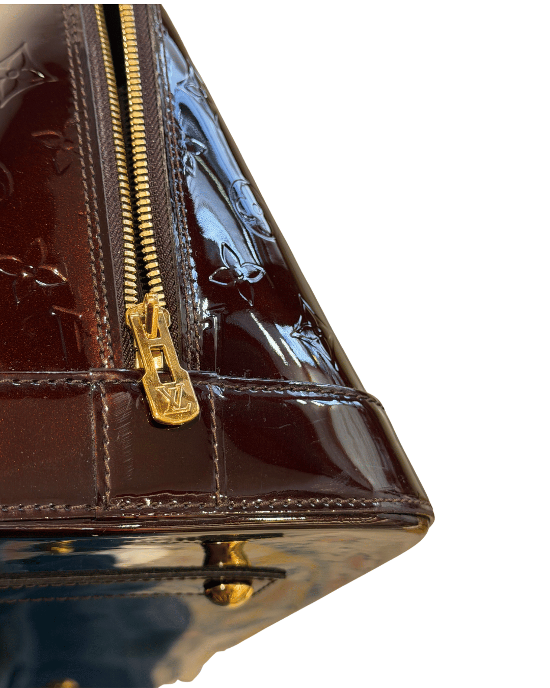 ALMA GM VERNIS BORDEAUX LOUIS VUITTON