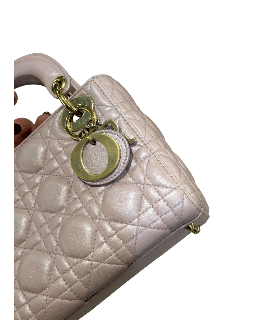 MINI LADY DIOR ROSA PERLA