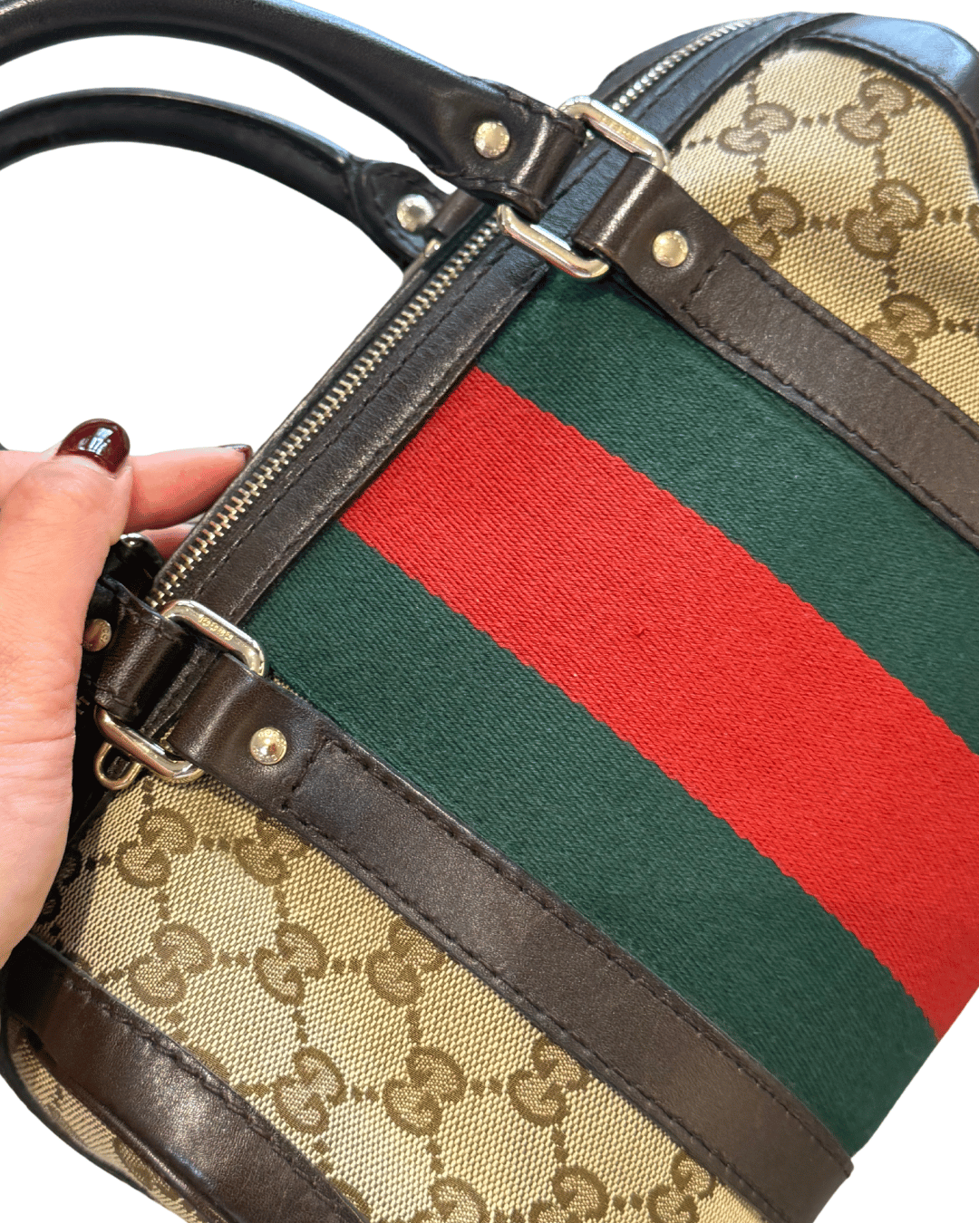 BAULETTO GUCCI BOSTON GG SUPREME FASCIA WEB