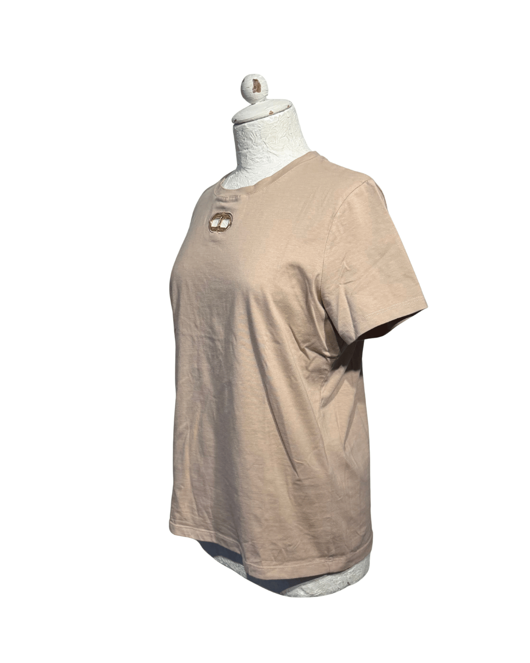 TSHIRT ELISABETTA FRANCHI NUDE/CIPRIA Tg 46