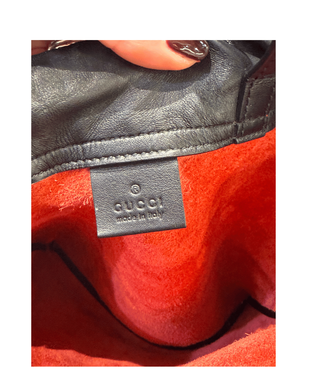 SACCA / ZAINO GUCCI PRINT COCO CAPITAIN ROSSO