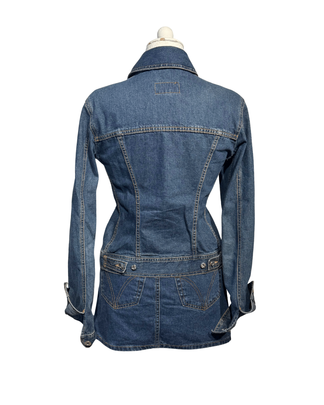 COMPLETO DENIM CON STRASS D&G Tg 40