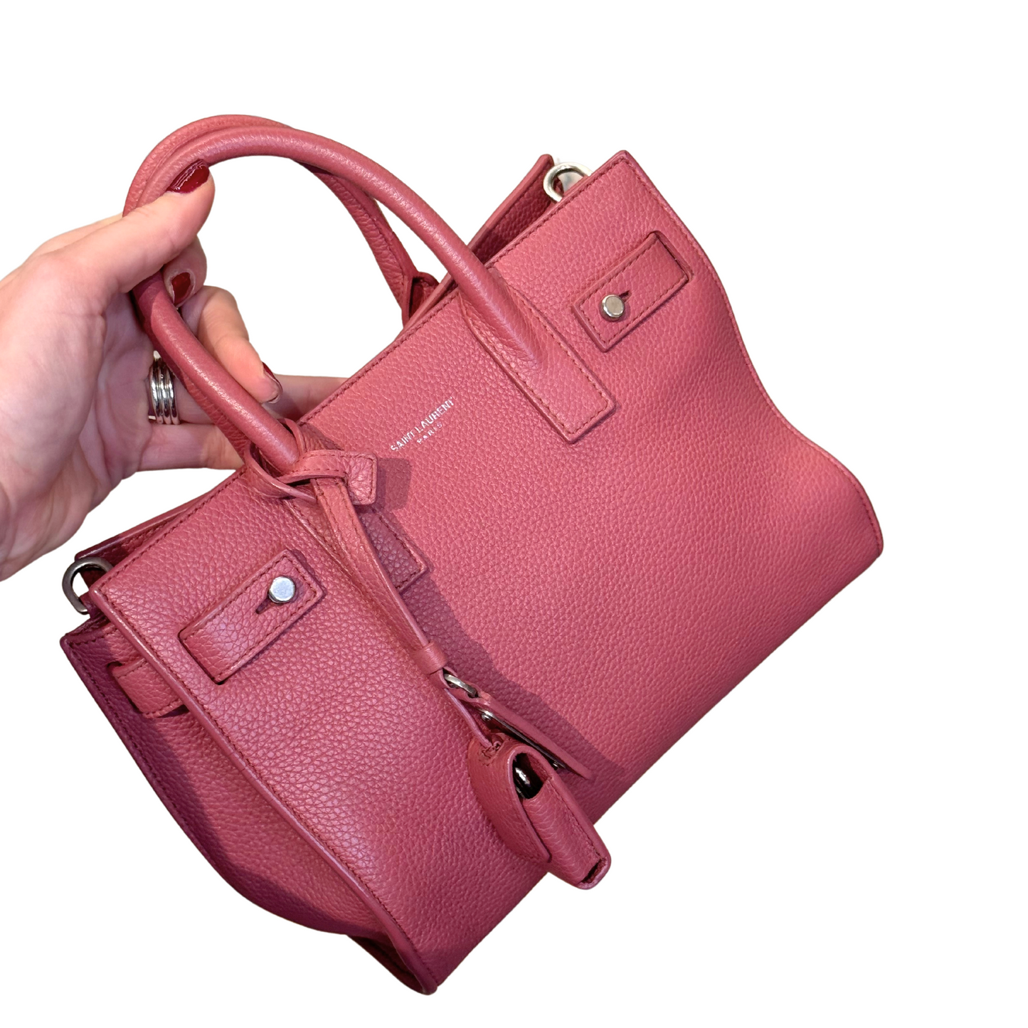 SAC DE JOUR NANO YSL ROSA ANTICO