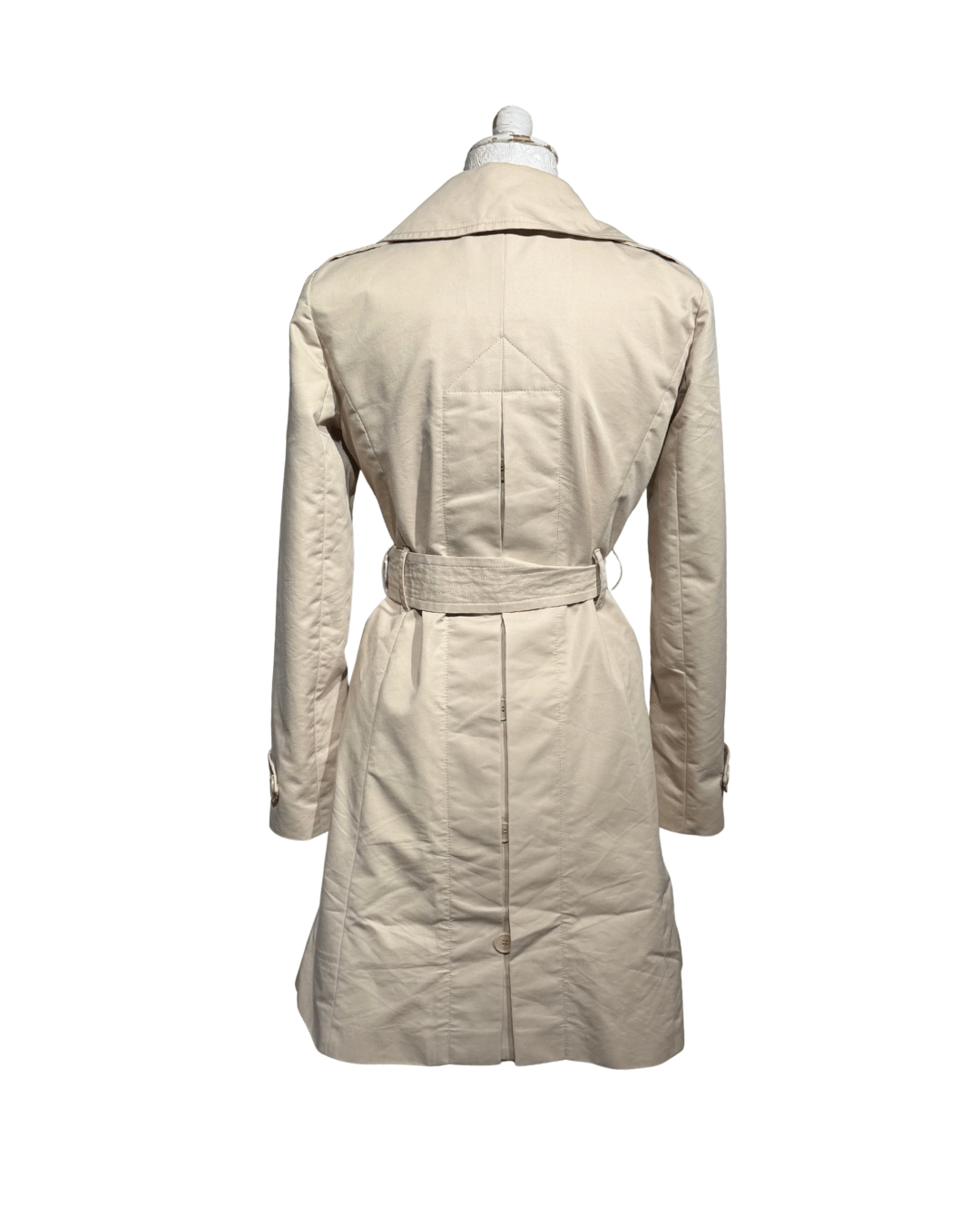 IMPERMEABILE MAXMARA BEIGE COTONE Tg 40