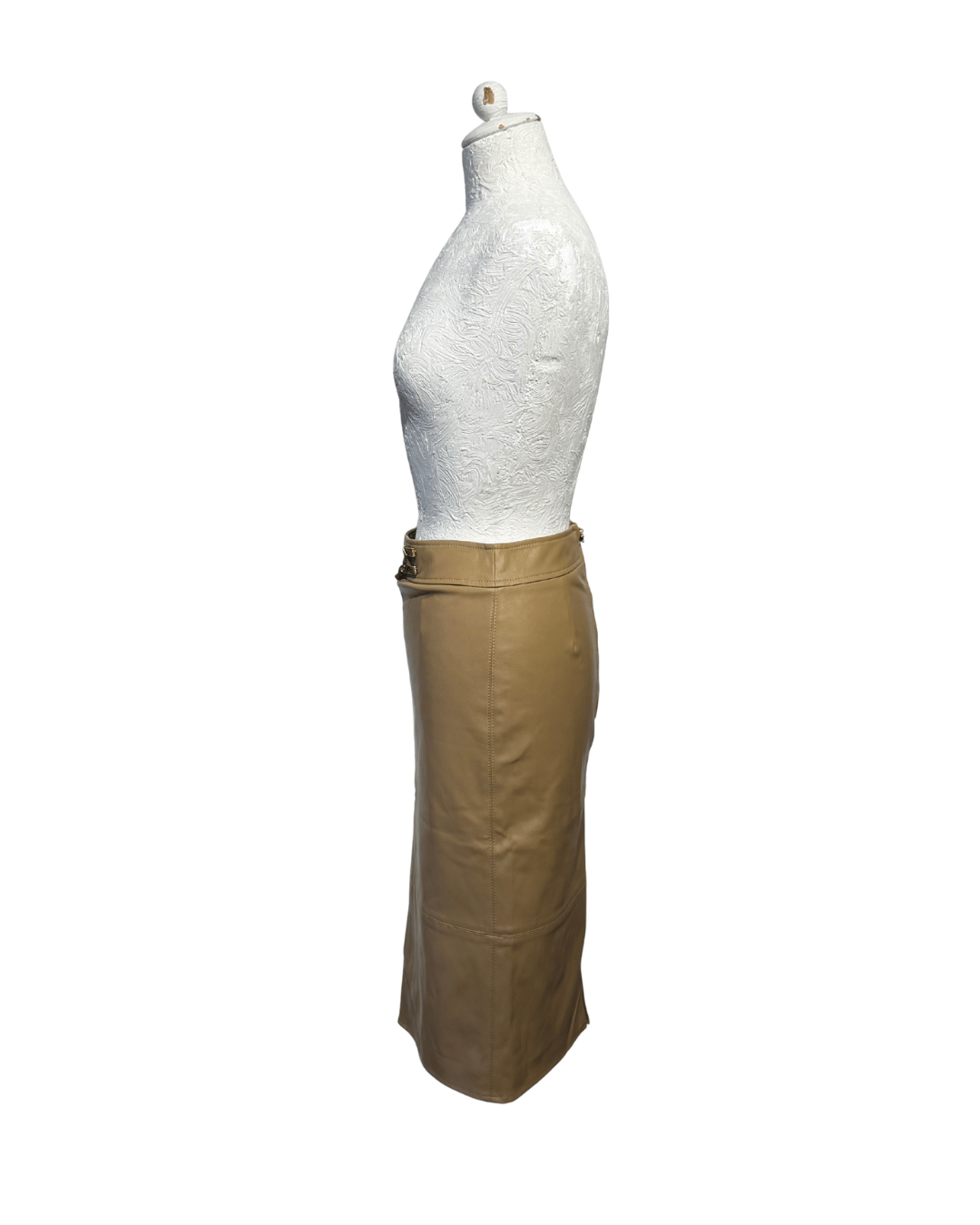 GONNA MIDI ELISABETTA FRANCHI SIMILPELLE Tg 40
