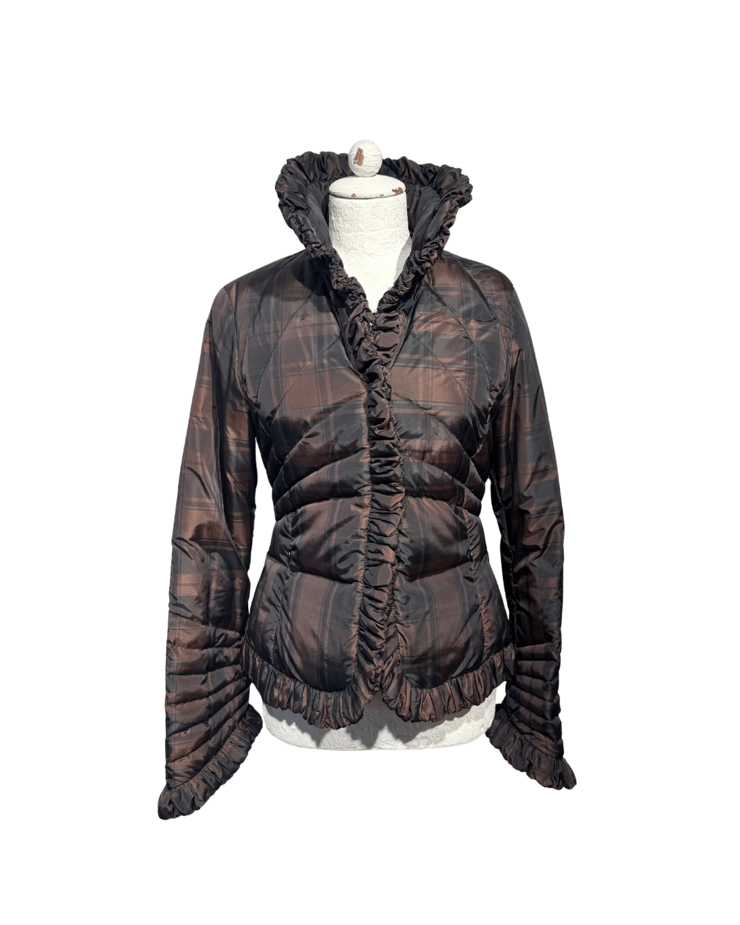 MONCLER TRAPUNTATO CHECK CON ROUCHE