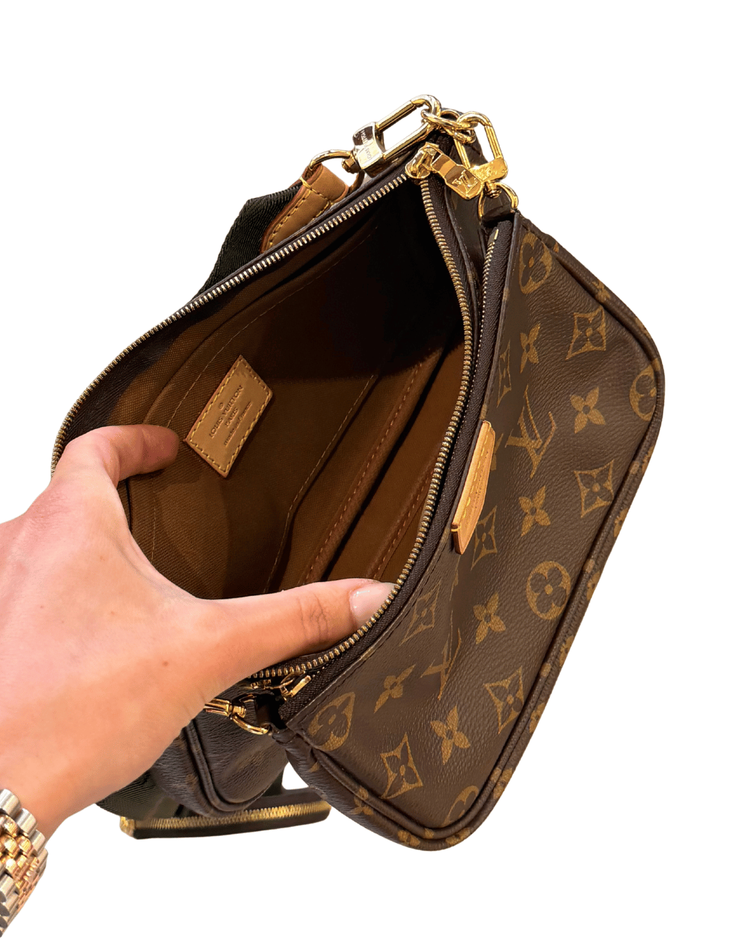 MULTIPOCHETTE LOUIS VUITTON TRACOLLA VERDE
