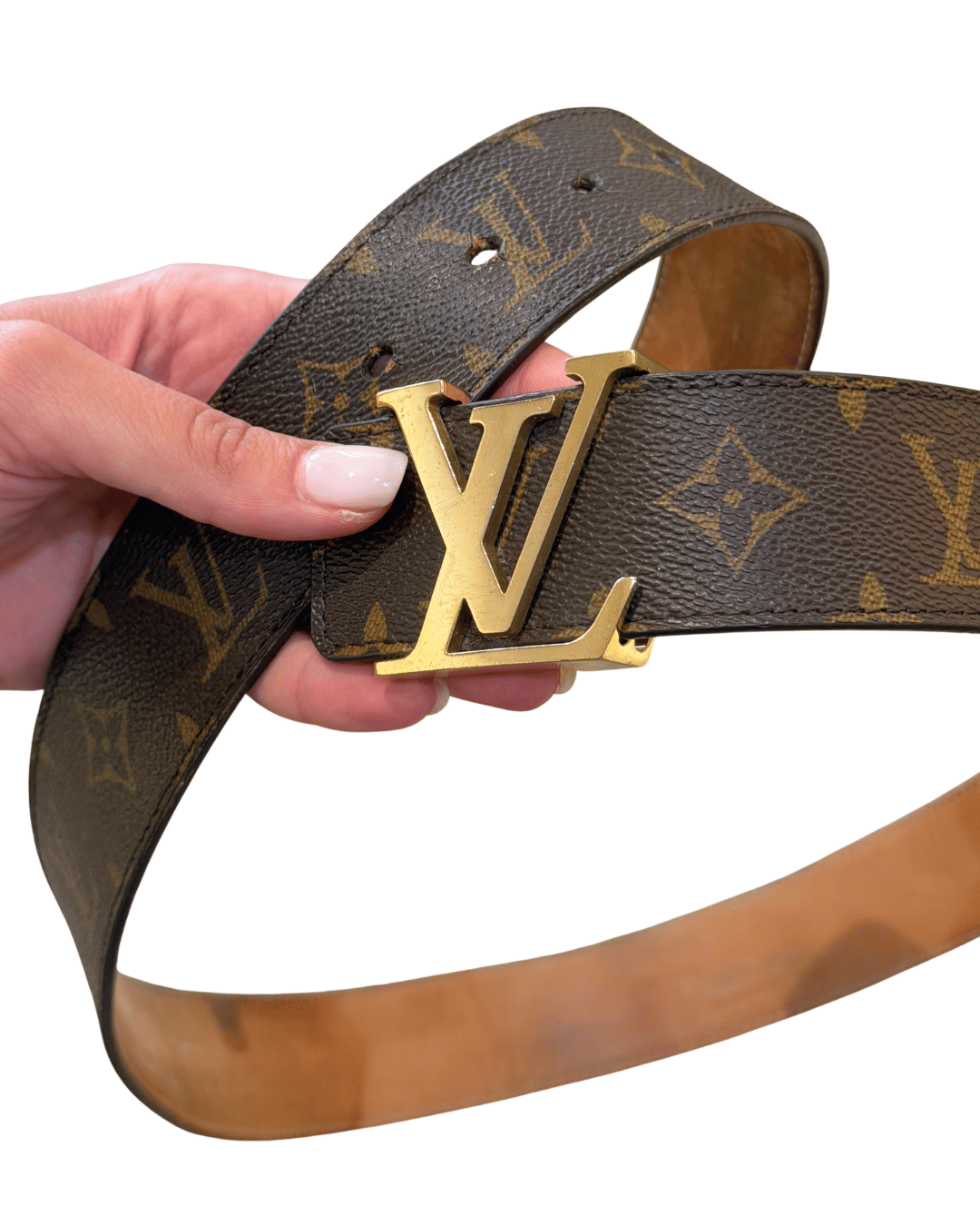 CINTURA INITIALES LOUIS VUITTON MISURA 100