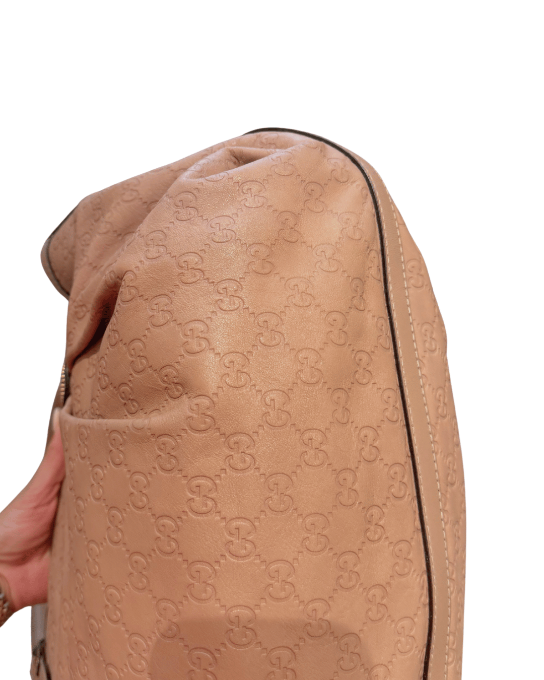 GUCCI GUCCISSIMA SCARLETT TOTE ROSA ANTICO