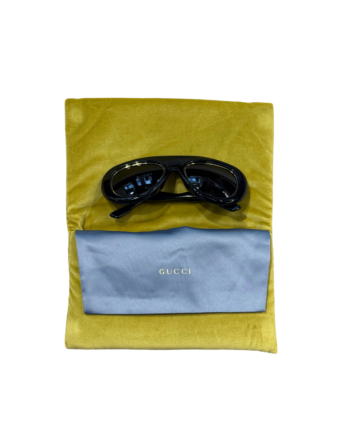 OCCHIALI GUCCI MONTATURA NERA