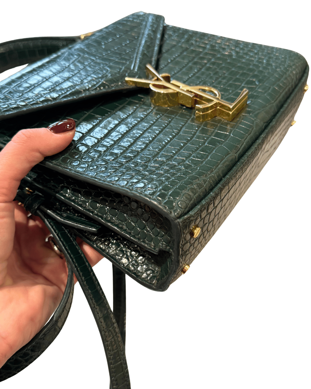 CASSANDRA YSL STAMPA COCCO VERDE